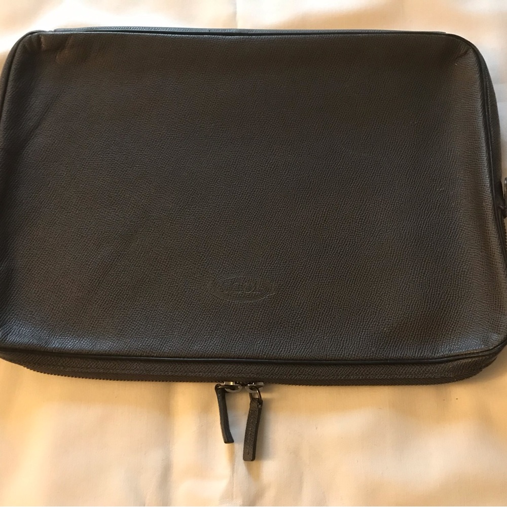 Todds 100% Leather Lap top case